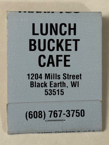 Lunch bucket cafe - bucket, full